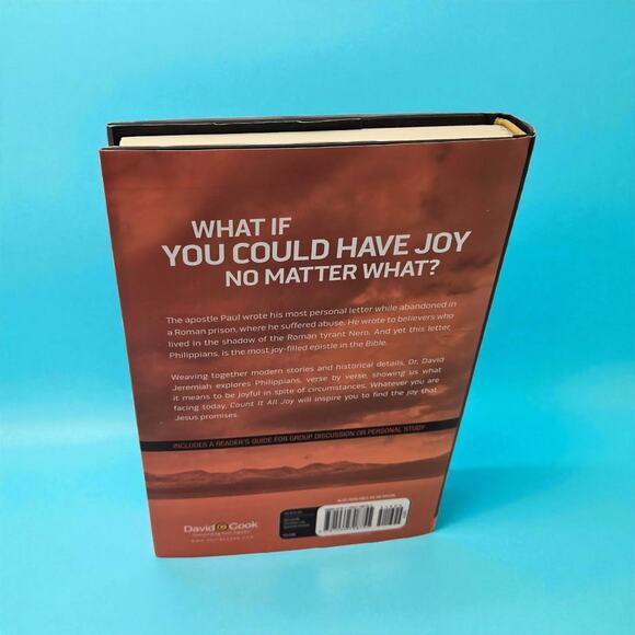 David Jeremiah Count It All Joy Discover Happiness Circumstances Cannot Change - Picture 2 of 8